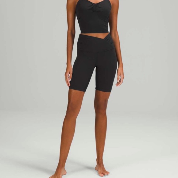 lululemon athletica Pants - NWT Lululemon Align Ruched Waist High-Rise Short 8"